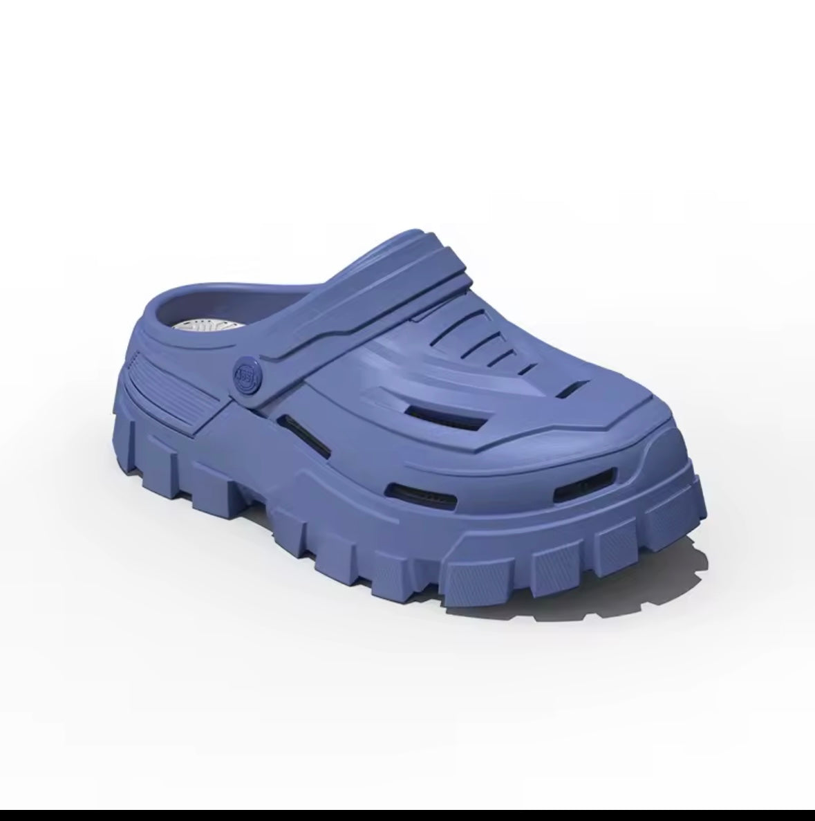 Men’s high heels crocs deep wave