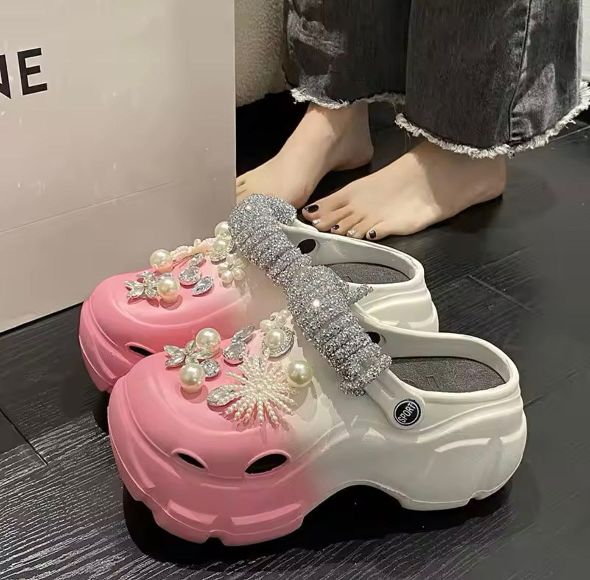 Women’s stunned crocs