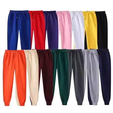 multiple colors unisex joggers